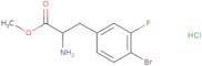 Methyl 4-bromo-3-fluoro-L-phenylalaninate hydrochloride