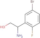 (2S)-2-Amino-2-(5-bromo-2-fluorophenyl)ethan-1-ol