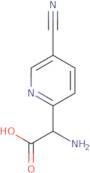 (R)-2-Amino-2-(5-cyanopyridin-2-yl)acetic acid