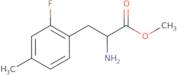 Methyl (2S)-2-amino-3-(2-fluoro-4-methylphenyl)propanoate