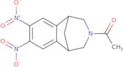 1-(7,8-dinitro-1,2,4,5-tetrahydro-3H-1,5-methanobenzo[d]azepin-3-yl)ethan-1-one