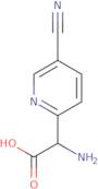 (S)-2-Amino-2-(5-cyanopyridin-2-yl)acetic acid