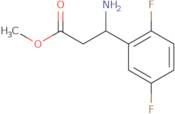 Methyl (S)-3-amino-3-(2,5-difluorophenyl)propanoate