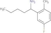 (S)-1-(5-Fluoro-2-methylphenyl)pentan-1-amine