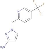 1-{[5-(Trifluoromethyl)pyridin-2-yl]methyl}-1H-pyrazol-3-amine