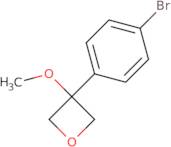 3-(4-Bromophenyl)-3-methoxyoxetane