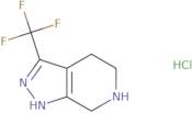 3-(Trifluoromethyl)-4,5,6,7-tetrahydro-1H-pyrazolo[3,4-c]pyridine hydrochloride