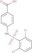 4-([(2,6-Dichlorophenyl)sulfonyl]amino)benzoic acid