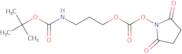1-{[(3-{[(tert-Butoxy)carbonyl]amino}propoxy)carbonyl]oxy}pyrrolidine-2,5-dione
