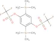 [4-(Trifluoromethylsulfonyloxy)-2,5-bis(trimethylsilyl)phenyl] trifluoromethanesulfonate