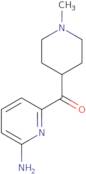 (6-Aminopyridin-2-yl)(1-methylpiperidin-4-yl)methanone