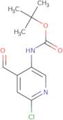 tert-Butyl 6-chloro-4-formylpyridin-3-ylcarbamate