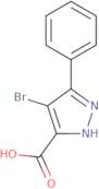 4-bromo-3-phenyl-1H-pyrazole-5-carboxylic acid