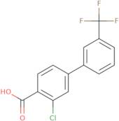 2-Chloro-4-(3-trifluoromethylphenyl)benzoic acid