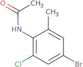 N-(4-Bromo-2-chloro-6-methylphenyl)acetamide