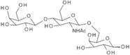 6-O-[2-Acetamido-2-deoxy-4-O-(b-D-galactopyranosyl)-b-D-glucopyranosyl]-D-galactopyranose