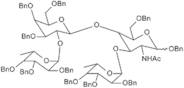 2-Acetamido-1,6-di-O-benzyl-3-O-(2,3,4-tri-O-benzyl-a-L-fucopyranosyl)-4-O-[2-O-(2,3,4-tri-O-benzyl-a-L-fucopyranosyl)-3,4,6-tri-O-b enzyl-b-D-galactopyranosyl]-2-deoxy-D-glucopyranoside