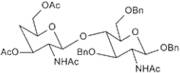 2-Acetamido-4-O-(2-acetamido-3,6-di-O-acetyl-2,4-dideoxy-b-D-glucopyranosyl)-1,3,6-tri-O-benzyl-2-deoxy-b-D-glucopyranoside