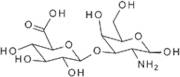 2-Amino-2-deoxy-3-O-(b-D-glucopyranuronosyl)-D-galactopyranose monohydrate
