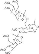 4-O-Acetyl-3,6-di-O-(3,4,6-tri-O-acetyl-1,2-ethylidene-b-D-mannopyranosyl)-1,2-ethylidene-b-D-mannopyranose