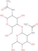 2-Acetamido-4-O-(2-acetamido-2-deoxy-a-D-glucopyranosyl)-2-deoxy-D-galactopyranose