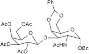 Benzyl 2-acetamido-4,6-O-benzylidene-3-O-(2,3,4,6-tetra-O-acetyl-b-D-galactopyranosyl)-2-deoxy-a-D-glucopyranoside
