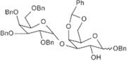 Benzyl 3-O-(2,3,4,6-tetra-O-benzyl-a-D-galactopyranosyl)-4,6-O-benzylidene-D-galactopyranose
