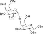 Benzyl 4-O-(2,3,4,6-tetra-O-benzyl-a-D-galactopyranosyl)-2,3-di-O-benzyl-b-D-galactopyranoside