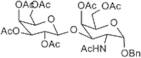 Benzyl 2-acetamido-4,6-di-O-acetyl-3-O-(2,3,4,6-tetra-O-acetyl-b-D-galactosyl)-2-deoxy-a-D-galacto…