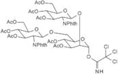 3,4-Di-O-acetyl-2,6-di-O-(3,4,6-tri-O-acetyl-2-deoxy-2-phthalimido-b-D-glucopyranosyl)-a-D-mannopyranosyl trichloroacetimidate