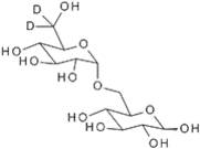 6-O-(a-D-[6,6'-2H2]Glucopyranosyl)-D-glucopyranose