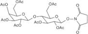 O-(2,2',3,3',4',6,6'-Hepta-O-acetyl-b-D-lactosyl)-N-hydroxysuccinimide