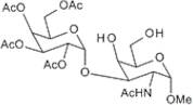 Methyl 2-acetamido-3-O-(2,3,4,6-tetra-O-acetyl-a-D-galactopyranosyl)-2-deoxy-a-D-galactopyranoside
