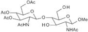 Methyl 2-acetamido-4-O-(2-acetamido-3,4,6-tri-O-acetyl-2-deoxy-b-D-glucopyranosyl)-2-deoxy-b-D-glu…