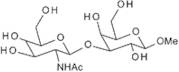 Methyl 3-O-(2-acetamido-2-deoxy-b-D-glucopyranosyl)-b-D-galactopyranoside