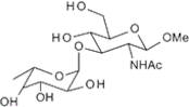 Methyl 2-acetamido-2-deoxy-3-O-(a-L-fucopyranosyl)-b-D-glucopyranoside