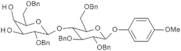 4-Methoxyphenyl 2,3,6-tri-O-benzyl-4-O-(2,6-di-O-benzyl-b-D-galactopyranosyl)-b-D-glucopyranoside