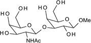 Methyl 3-O-(2-acetamido-2-deoxy-b-D-galactopyranosyl)-b-D-galactopyranoside