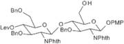 4-Methoxyphenyl 4-O-(3,6-di-O-benzyl-2-deoxy-4-O-levulinoyl-2-phthalimido-b-D-glucopyranosyl)-3-O-benzyl-2-deoxy-2-phthalimido-b-D-g lucopyranoside