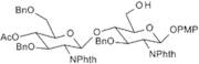 4-Methoxyphenyl 4-O-(4-O-acetyl-3,6-di-O-benzyl-2-deoxy-2-phthalimido-b-D-glucopyranosyl)-3-O-benzyl-2-deoxy-2-phthalimido-b-D-gluco