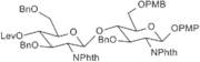4-Methoxyphenyl 4-O-(3,6-di-O-benzyl-2-deoxy-4-O-levulinoyl-2-phthalimido-b-D-glucopyranosyl)-3-O-benzyl-2-deoxy-6-O-(4-methoxybenzy