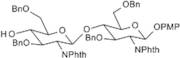 4-Methoxyphenyl 4-O-(3,6-di-O-benzyl-2-deoxy-2-phthalimido-b-D-glucopyranosyl)-3,6-di-O-benzyl-2-deoxy-2-phthalimido-b-D-glucopyrano