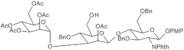 4-Methoxyphenyl 4-O-[2-O-acetyl-3-O-(2,3,4,6-tetra-O-acetyl-a-D-mannopyranosyl)-4-O-benzyl-b-D-mannopyranosyl]-3,6-di-O-benzyl-2-deo