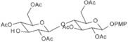 4-Methoxyphenyl 2,3,6-O-acetyl-4-O-(2,4,6-tri-O-acetyl-b-D-galactopyranosyl)-b-D-glucopyranoside