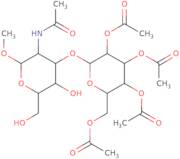 Methyl 2-acetamido-2-deoxy-3-O-(2,3,4,6-tetra-O-acetyl-b-D-galactopyranosyl)-a-D-glucopyranoside