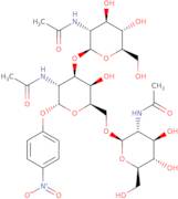 4-Nitrophenyl 2-acetamido-3,6-di-O-(2-acetamido-2-deoxy-b-D-glucopyranosyl)-2-deoxy-a-D-galactopyranoside