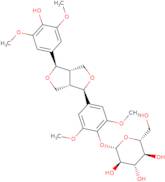 (-)-Syringaresinol-4''-O-b-D-monoglucopyranoside