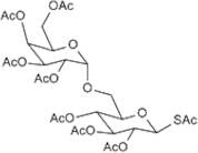 1,2,3,4-Tetra-O-acetyl-6-O-(2,3,4,6-tetra-O-acetyl-a-D-galactopyranosyl)-b-D-thioglucopyranose