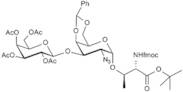 3-O-(2,3,4,6-Tetra-O-acetyl-b-D-galactopyranosyl)-2-azido-4,6-O-benzylidene-2-deoxy-a-D-galactopyranosyl-Fmoc threonine tert-butyl e ster