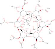 a-Cyclodextrin octadecaacetate